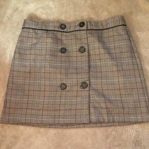 Plaid skirt